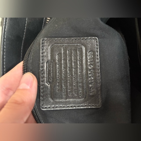 Coach 2012 Limited Edition Black Legacy Madison Candace Calf Hair Leather Bag - Picture 14 of 16